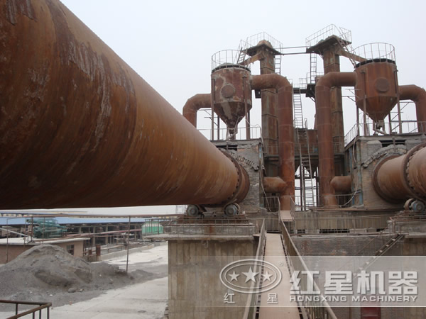 污泥回转窑生产现场 污泥回转窑生产现场